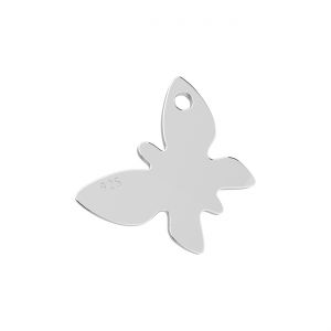 Prívesok - motýľ*strieborný AG 925*BL-0082 - 0,40 8,8x11 mm