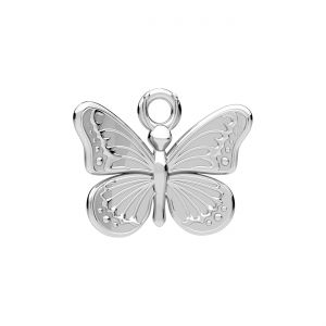 Prívesok - motýľ*strieborný AG 925*ODL-00085 11x13 mm