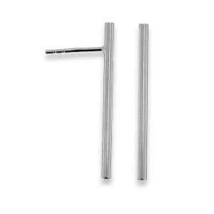 Trubice 3cm náušnice KLS-18 11x30 mm