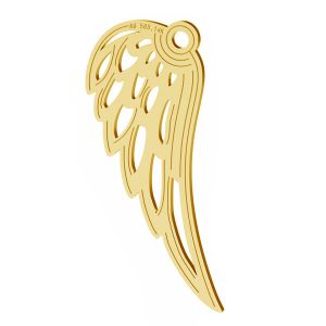 Anjelské krídla privesek, zlato 14K, LKZ-01305 - 0,30