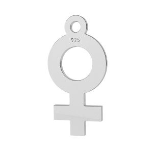 Symbol ženy prívesok, striebro925, LK-1308 - 0,50