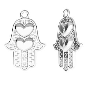 Ruka hamsa prívesok, striebro, ODL-00440