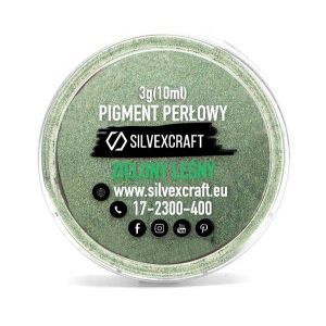 Perlový pigment - zelena, 3 g