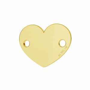 Srdce prívesok zlato 14K LKZ-00462 - 0,30 mm