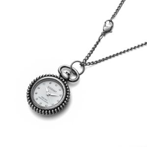 NECKLACE PENDANT WATCH WITH SWAROVSKI CRYSTALS - 646