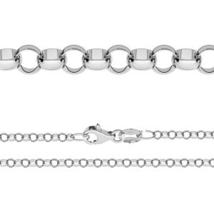 Retiazka Rolo*striebro 925*ROLO 055 ver.3,30 (40 cm)