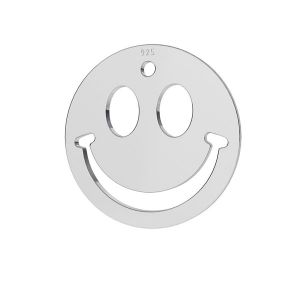 Usmev emotikon prívesok striebro 925, LKM-2025