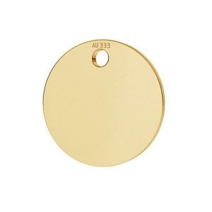 Kolo prívesok*zlato 333*LKZ8K-30010 - 0,30 10x10 mm