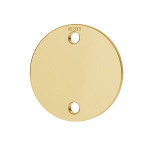 Kolo prívesok*zlato 585*LKZ8K-30014 - 0,30 10x10 mm