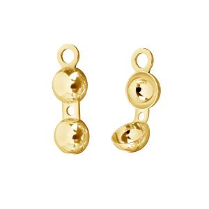 Karabína 8mm zlato 14K LP14K 1 3,8x12 mm