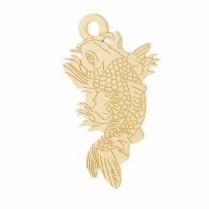 Prívesok - Ryba Koi*zlato 585*LKZ14K-50090 - 0,30 10,6x19,2 mm