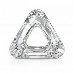 Trojuholn&iacute;kov&yacute; kameň s otvorom 30,0 mm Crystal - 4737 MM 30,0 CRYSTAL U