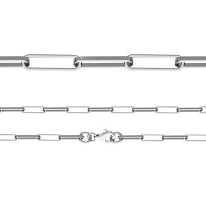 Náramok Anker - Leštená diamantom*striebro 925*FIO 100 19 cm