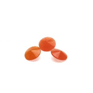 Jadeit oranžová RIVOLI 10 MM GAVBARI, polodrahokam 