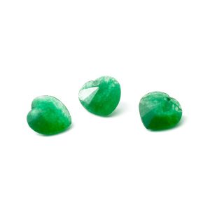 Zelený onyx SRDCE 10 MM GAVBARI, polodrahokam 