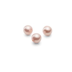 Orúhly prírodné perly ruzove 6 mm 1H, GAVBARI PEARLS