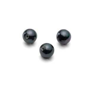 Orúhly prírodné cierná perly 8 mm 2H, GAVBARI PEARLS