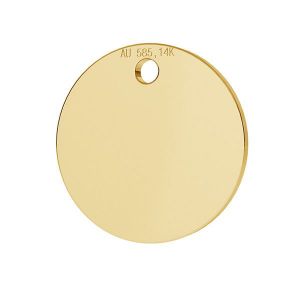Kolo prívesok zlato 14K LKZ-00025 - 0,30 mm