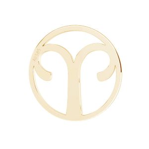 Prívesok - Baran zverokruh, zlato 14K, LKZ14K-50179 - 0,30 12x12 mm