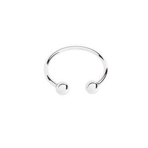 Ucho manžeta náušnica, striebro 925, KLN KL-01 3x13 mm