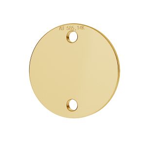 Kolo prívesok zlato 14K LKZ-00094 - 0,30 mm