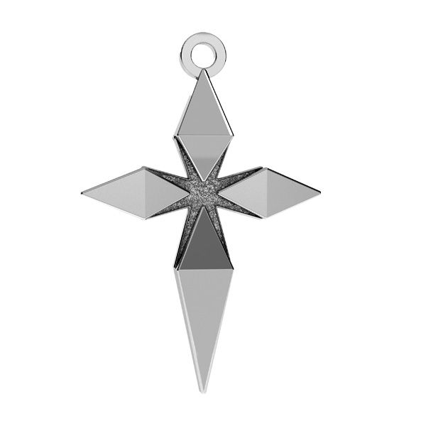 Kríž prívesok, striebro 925, ODL-01052 19,7x30 mm