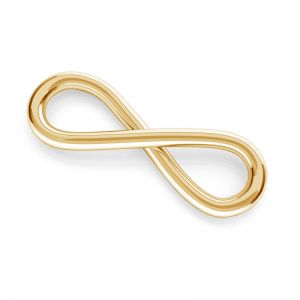 Znak nekonečna privesek*zlato 585*INFINITY 21 1,1x6,5x18 mm