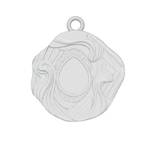 Prívesok, striebro 925, ODL-01113 16,4x18,4 mm