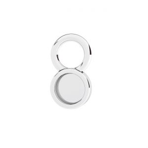 Pr&iacute;vesok, osadenie kameňa, striebro 925, CON1 ODL-00998 4,4x8,2 mm