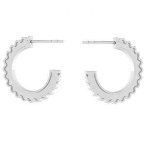 Kruhové náušnice*striebro 925*KLS ODL-01291 20,1x20,4 mm (L+P)