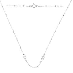 Retiazka na náhrdelníky, striebro 925, A 030 PL 2,0 CHAIN 77 45 cm