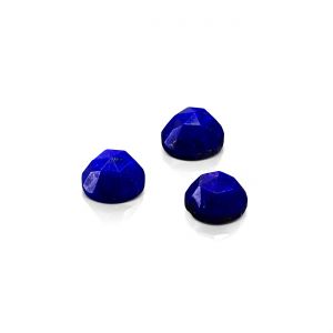 Fazetovaná Okrúhla Rozeta - Lapis Lazuli 4 MM