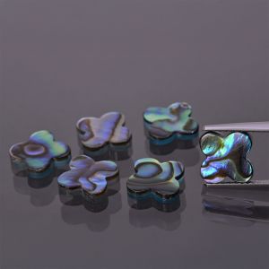Štvorlístok z mušle Paua 10x10 MM
