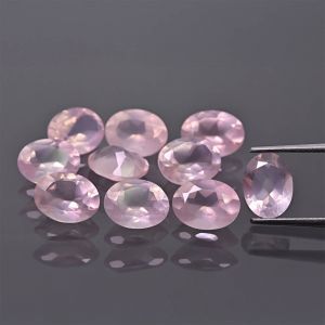 Oválny kameň, kužeľ - Ruženín 6x4 MM