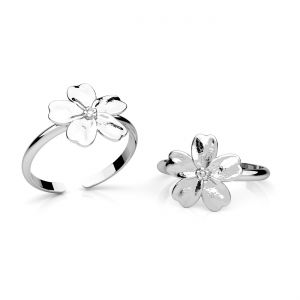 Univerzálny prsteň - mačka s priadzou*strieborná AG 925*U-RING OWS-01173 12,5x20 mm