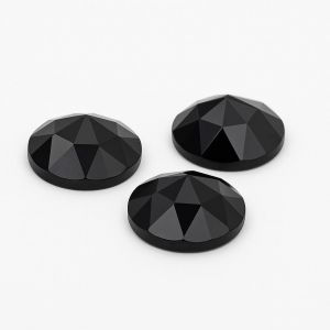 Okrúhly kameň, ružový brus - Onyx 15,1 MM