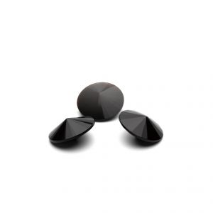 Okrúhly kameň, rivoli - Onyx 12 MM