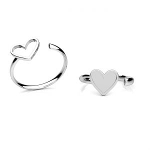 Univerzálny prsteň - guličky*strieborná AG 925*U-RING OWS-01185 8,8x18,8 mm