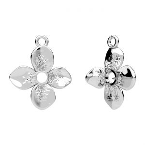 Prívesok - objímka na okrúhle prírodné kamene 6mm*striebro AG 925*CON-1 OWS-01188 16,7x19,4 mm