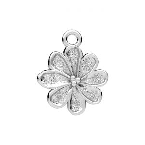 Prívesok - kvet*striebro AG 925*CON-1 ODL-01624 13x15,5 mm