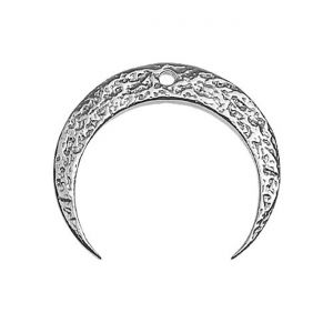 Pr&iacute;vesok - dvojit&yacute; kvietok*striebro AG 925*CON-1 S-CHARM 204 18,4x26 mm