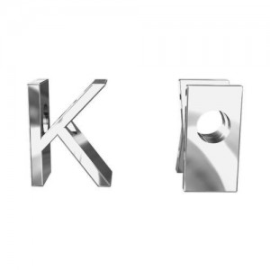 Pendant - letter K*sterling silver AG 925*ALF K