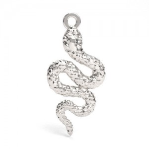 Pendant - snake*sterling silver AG 925*S-CHARM 761  