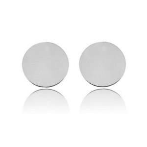 Stud earring - small circle*sterling silver AG 925*SZ 140