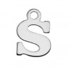Zawieszka litera S srebro 925 MBL S - 0,4 mm