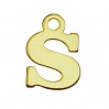 Zawieszka litera S srebro 925 MBL S - 0,4 mm