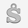 Zawieszka litera S srebro 925 MBL S - 0,4 mm