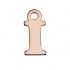 Zawieszka litera I, srebro 925 MBL I - 0,4 mm