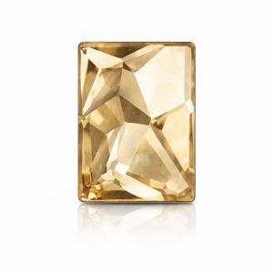 Obdlznikovy krystalovy kamen 8,0 x 6,0 mm - 2520 MM 8,0 x 6,0 CRYSTAL GOLDEN SHADOW (GSHA) F